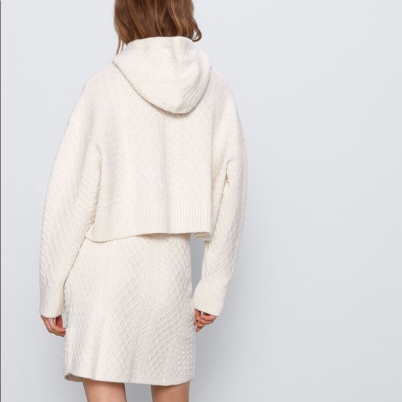 Zara cable knit skirt - Picture 3 of 5